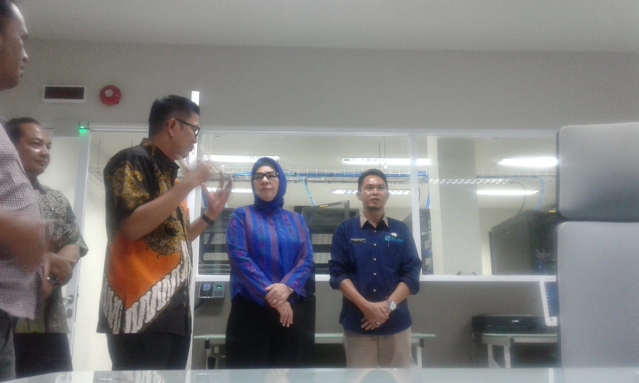 CEO PT BNI Wilayah Manado Kunjungi Data Center Kotamobagu
