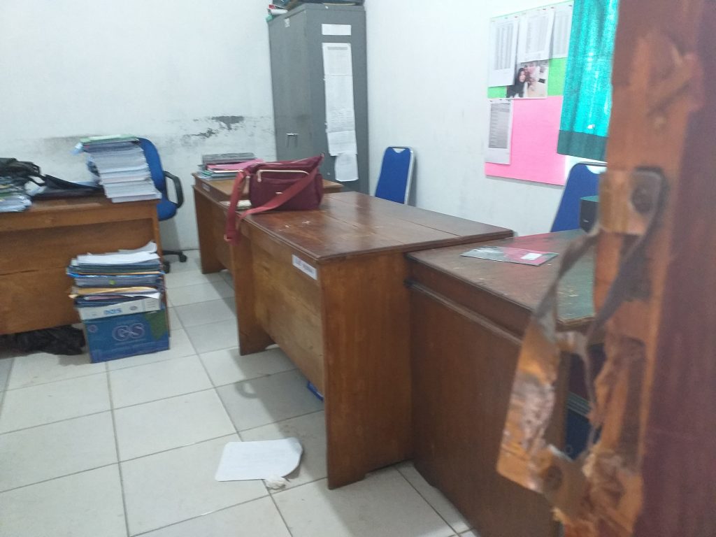 Ruang Keuangan KPU Bolmut Dibongkar Maling