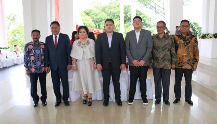 Sehan Landjar Pimpin Safari Natal ke Gubernur dan Wakil Gubernur Sulut