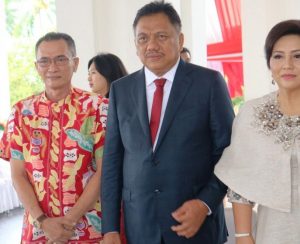 Sehan Landjar Pimpin Safari Natal ke Gubernur dan Wakil Gubernur Sulut