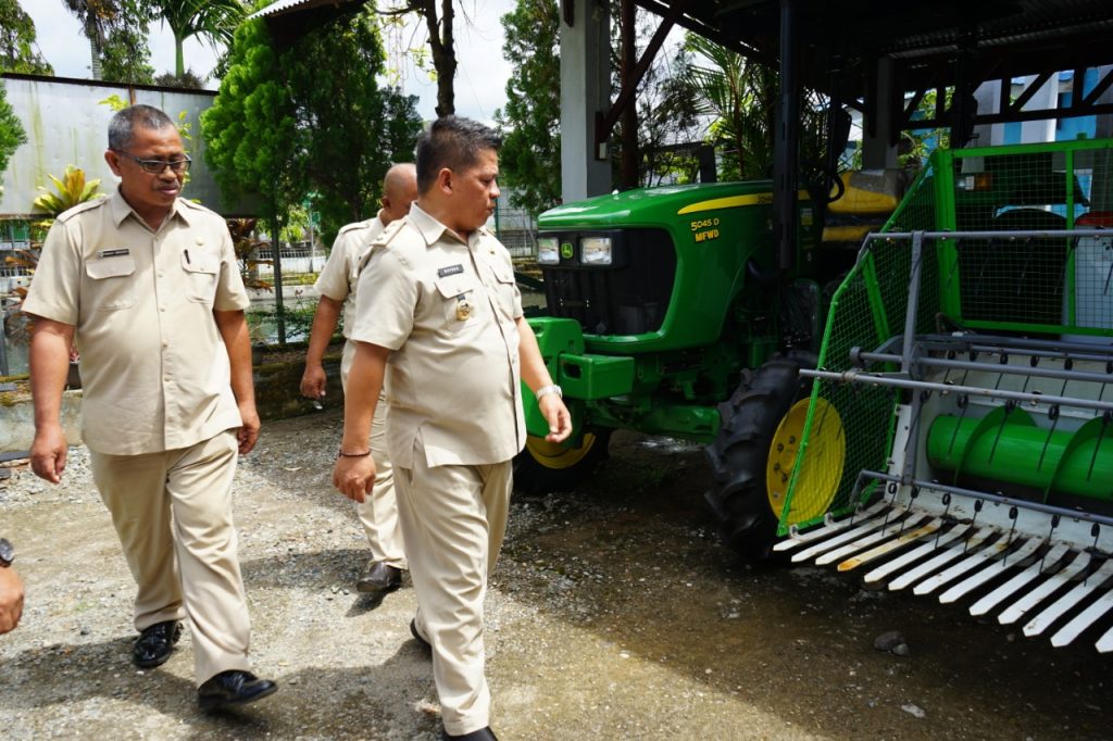 Lihat langsung kondisi Alsintan, Wawali: Jangan Hanya Diparkir