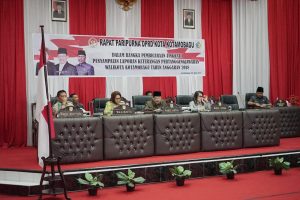 Paripurna DPRD Semua Fraksi Setujui LKPJ 2018 Wali Kota