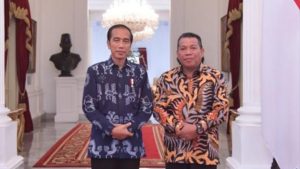 Bupati Depri Hadiri Undangan Presiden Jokowi Ke Istana