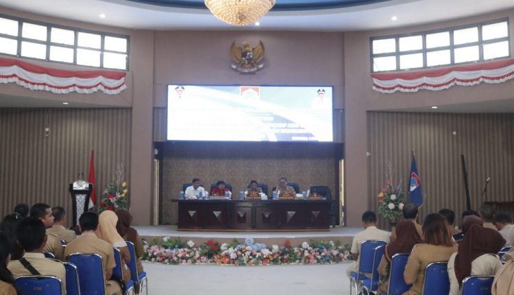 Wabup Boltim Pimpin Entry Meeting BPK