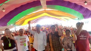 Herson Mayulu Disambut Antusias Saat Hadiri Perkemahan Raya Komisi Pemuda KGPM se-Indonesia