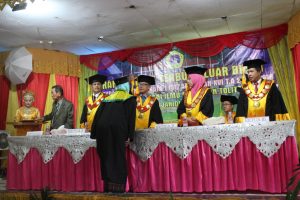 Wakili Bupati, Muh Nur Munawar Hadiri Pengukuhan 85 Sarjana STIP Mujahidin