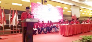 Iskandar Kamaru Terpilih Sebagai Ketua DPC PDIP Bolsel Gantikan Herson Mayulu