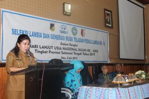 Wabup Paulina Buka Seleksi Lansia dan Generasi Muda Teladan Peduli Lansia ke-VI