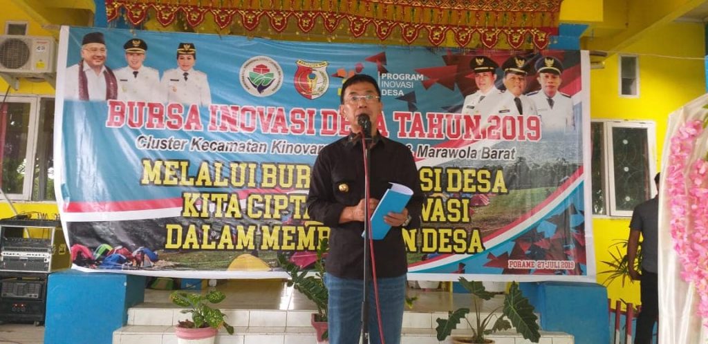 Buka Bursa Inovasi Desa Bupati Paparkan Hal Ini