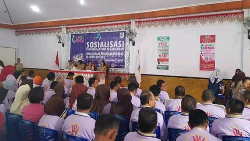 500 Perwakilan Kabupaten/Kota se BMR Ikuti Sosialiasi TPPO