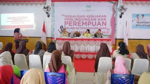 Wali Kota Hadiri Sosialisasi Kebijakan Perlindungan Hak Perempuan Dalam Ketenagakerjaan