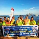 Dispar Boltim Utus 12 Penyelam Guinnes World Record di Manado