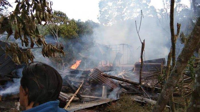 Kebakaran Rumah di Desa Tobongon Tewaskan Satu Balita