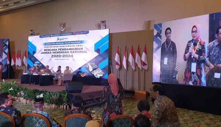 Walikota Kotamobagu Hadiri Penyusunan RPJMN 2020–2024 Regional Sulawesi