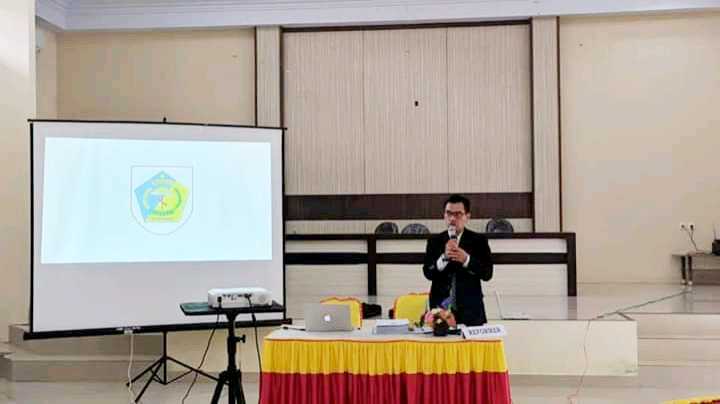 Fahri Presentasikan Aplikasi Kinalang di Diklat PIM III