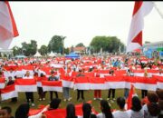 Gerakan Pembagian 10 Juta Bendera Merah Putih di Kotamobagu Sulawesi Utara