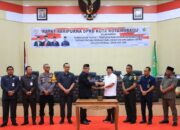 Pj. Wali kota Kotamobagu hadiri Paripurna DPRD Penetapan Ranperda