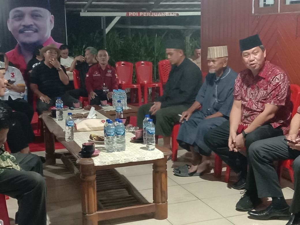 Cagub Steven Kandouw bersilahturrahmi Dengan Tokoh Agama Kelurahan Kotabangon